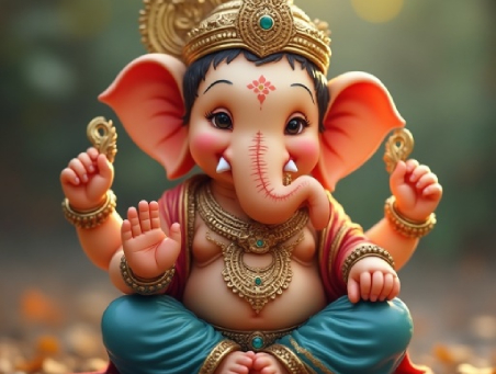 beautiful ganpati whatsapp dp
