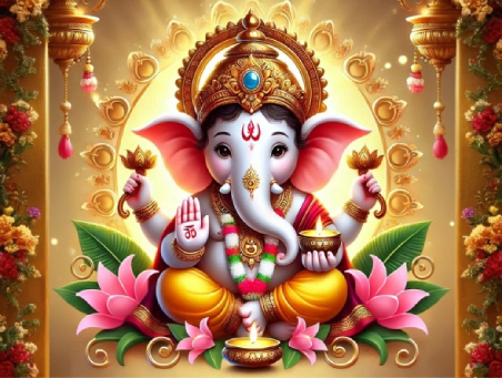 cute ganpati images for whatsapp dp